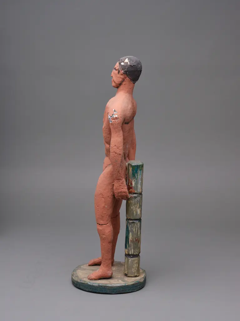 Léon de Villalier (fl. c. 1940-1996) ‘Male figure’ Image 1++